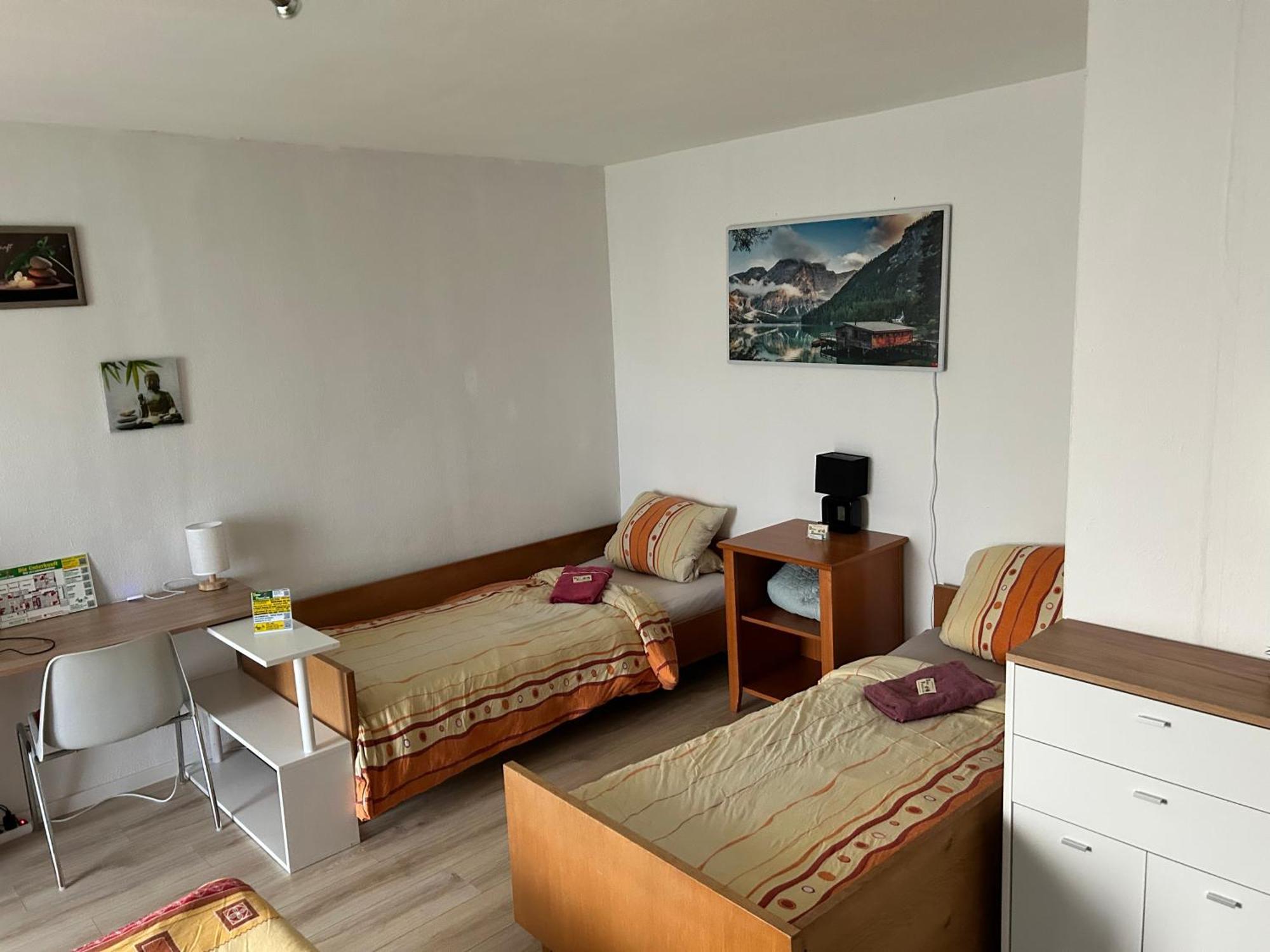 2-5 Bettzimmer Creglingen Exterior foto